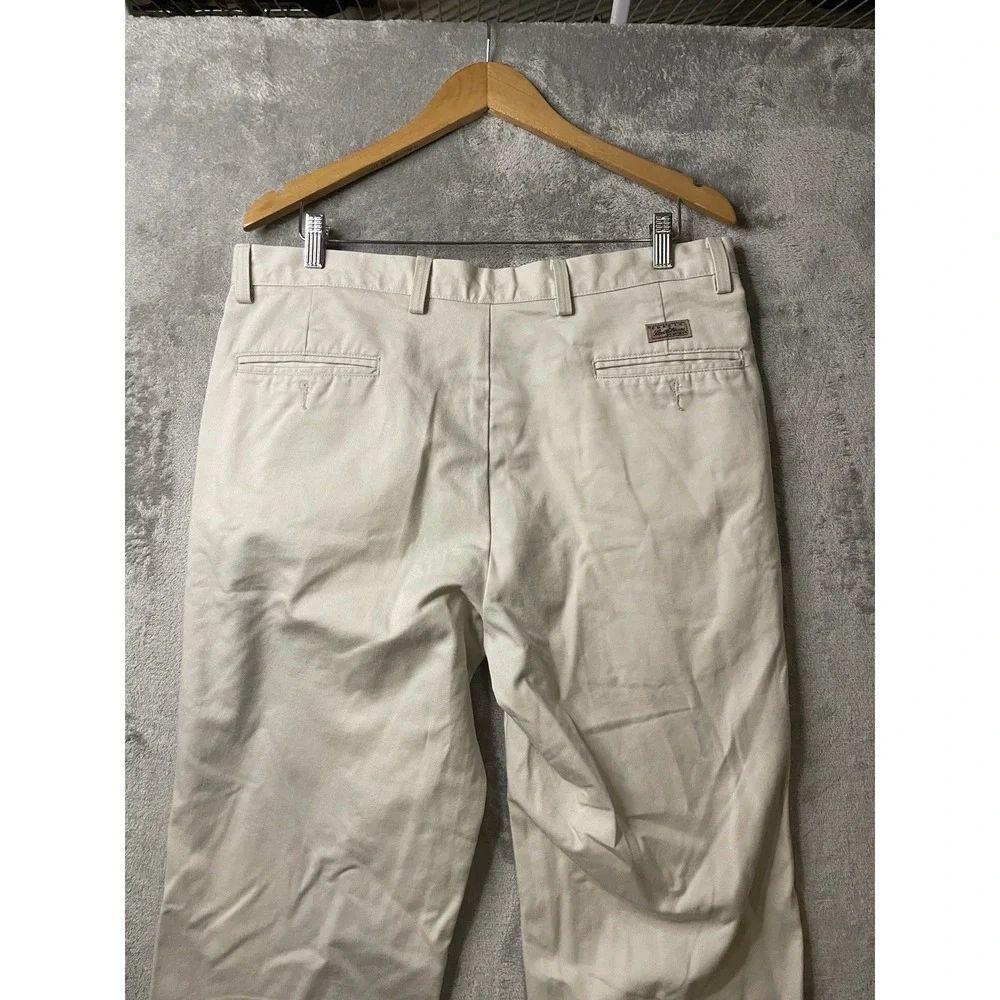 Levi Strauss Men's 36x30 Classic Flat‎ Front Pants Khaki